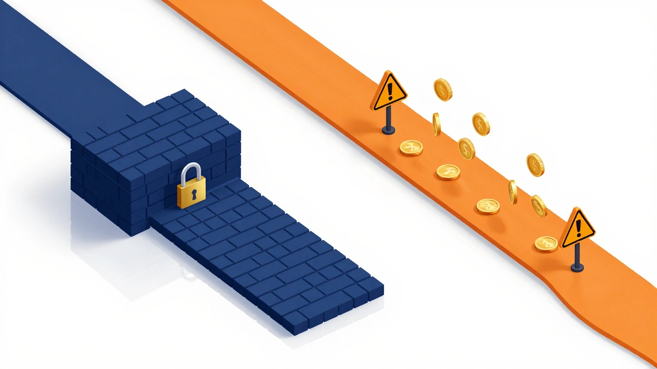 Символическое разделение дорог между быстрым займом и классическим банком